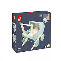 Візок Janod для ляльки м'ятний, фото 4