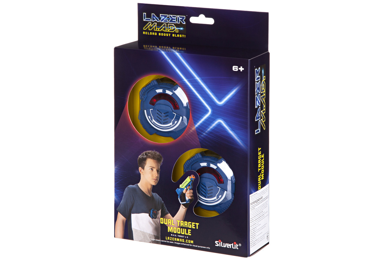 Набір із 2 мішеней Silverlit Lazer M.A.D. — аксесуар для лазерних бластерів