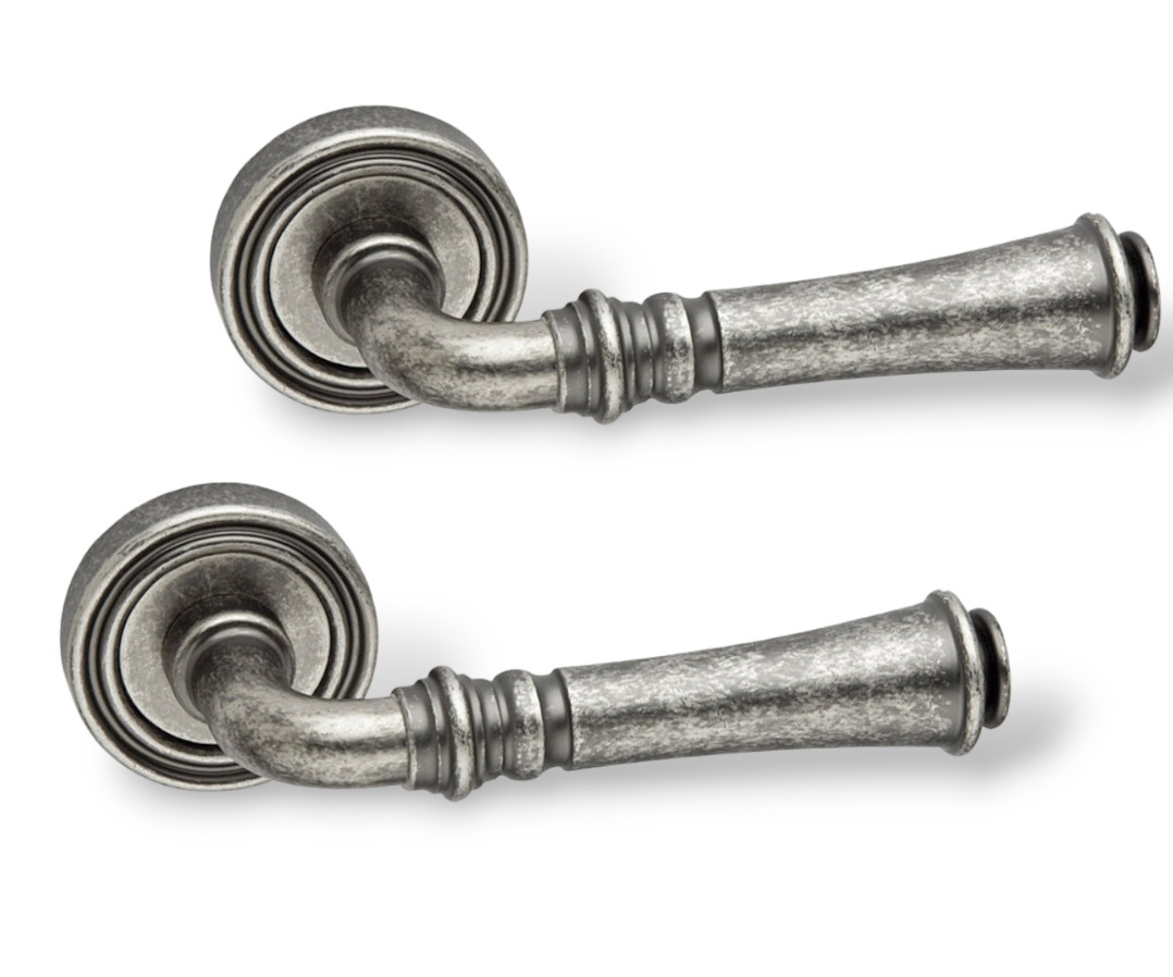 Ручки для дверей Fimet  1028 Tasha залізо античне, фото 1