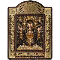Набір для вишивки ікони в рамці-кіоті Ікона Прсв. Богородиці «Невичерпна Чаша»