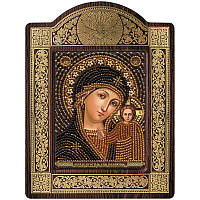Набір для вишивки ікони в рамці-кіоті "Богородиця Казанська"