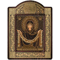 Набір для вишивки ікони в рамці-кіоті «Покров Пресвятої Богородиці»