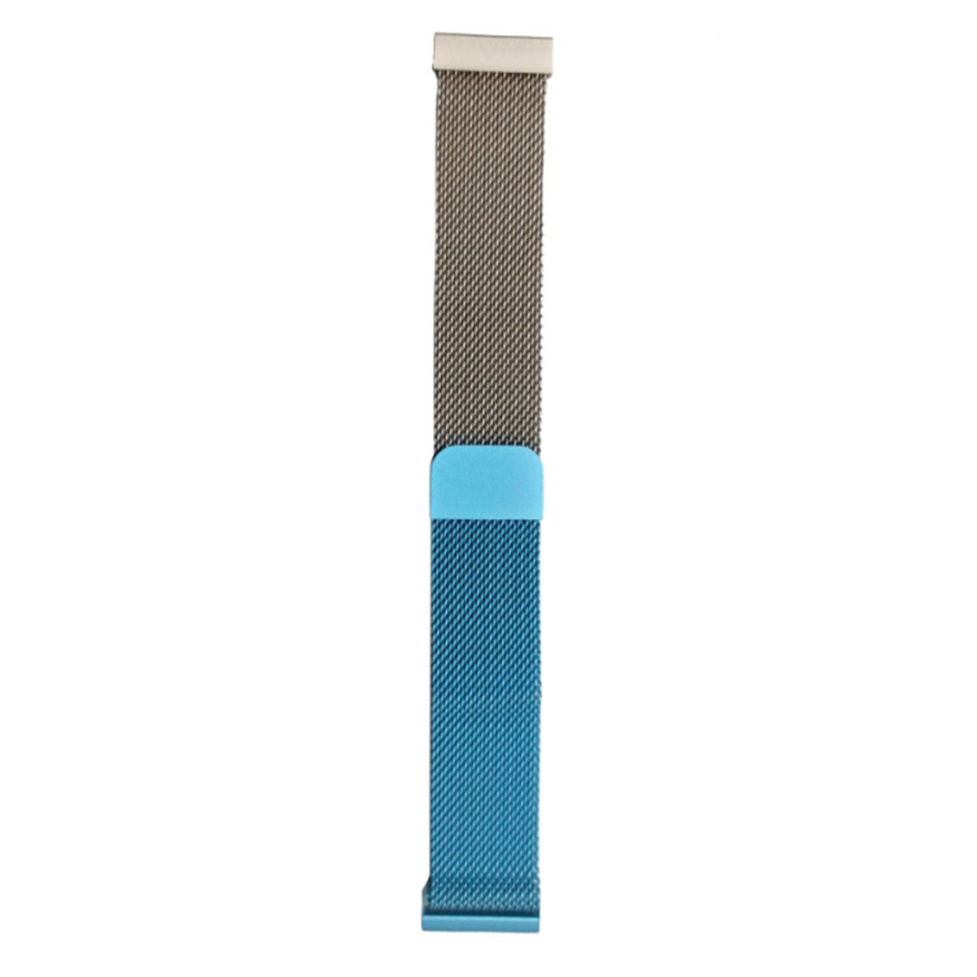 Магнітний ремінець Milanese Loop для Honor Watch Magic (TLS-B19) | HMU | 22 мм | champagne gold&blue