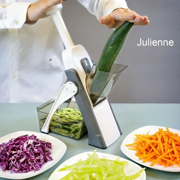 Універсальний слайсер овочерізка для овочів і фруктів Brava Spring ...