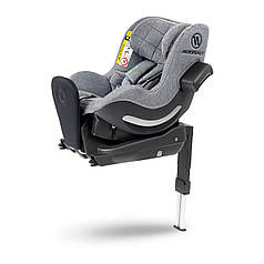 Дитяче автокрісло Avionaut AeroFIX-RWF Iso-Fix гр.1 Grey Melange
