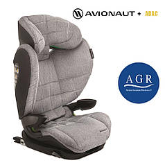 Автокрісло Avionaut Max Space Iso-Fix гр.2-3 Сіре