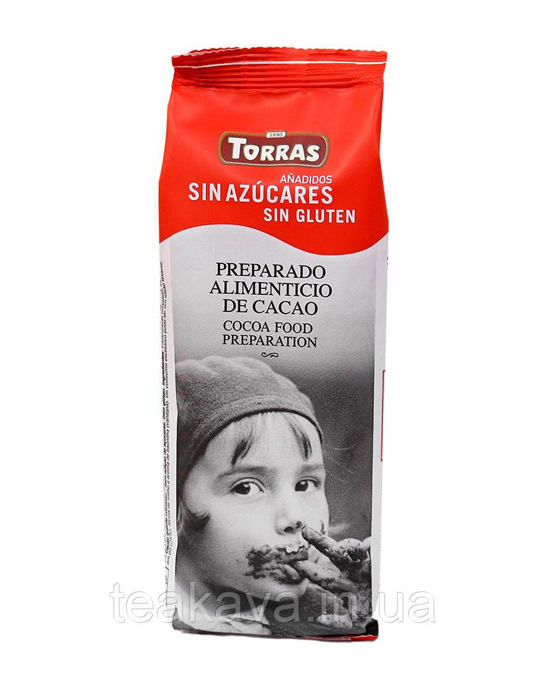 Гарячий шоколад без цукру, без глютену Torras Anadidos Sin Azucares, Sin Gluten, 180 г (8410342003157)