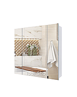 Зеркальный навесной шкаф в ванную комнату TR7/3-80 700х800х145 мм