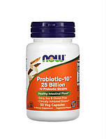 Probiotic-10, NOW Foods, 25 млрд КУО, 50 капсул