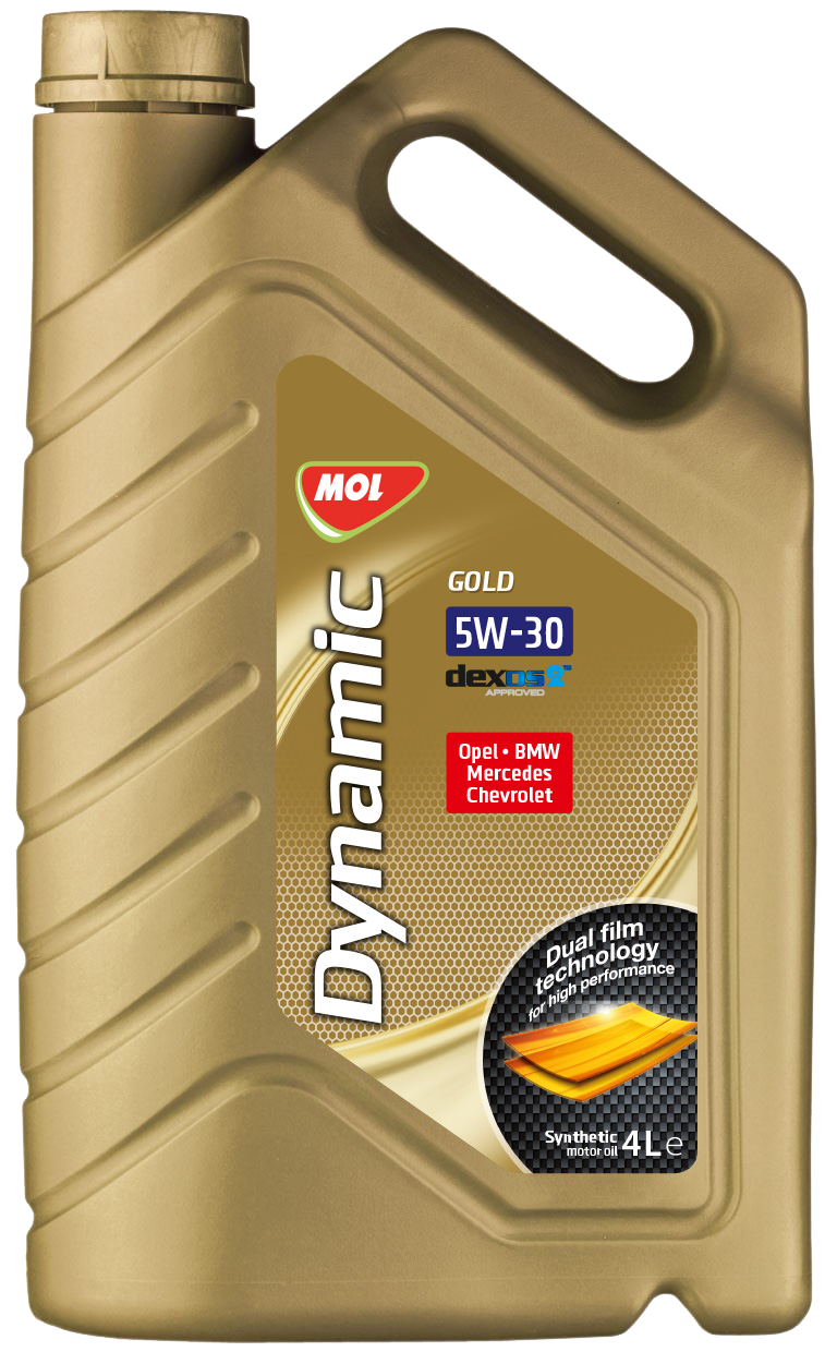 Олива моторна Dynamic Gold 5W-30 4 л (13301107) MOL