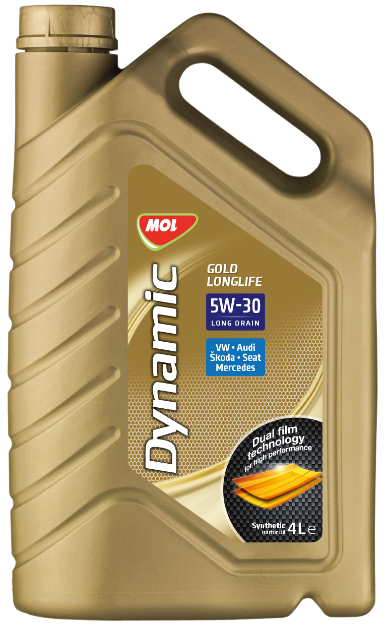 Олива моторна Dynamic Gold Longlife 5W-30 4 л (13301115) MOL