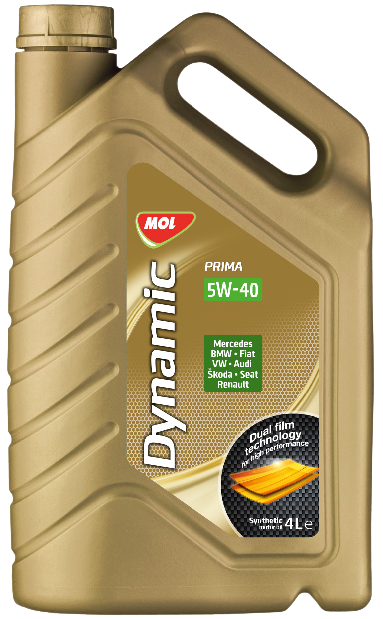 Олива моторна Dynamic Prima 5W-40 4 л (13301138) MOL