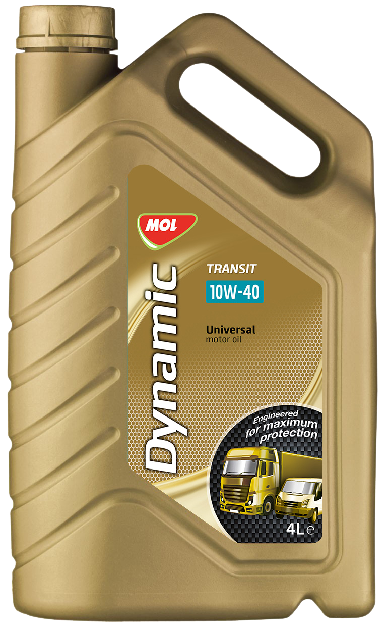 Олива моторна Dynamic Transit 10W-40 4 л (13302657) MOL