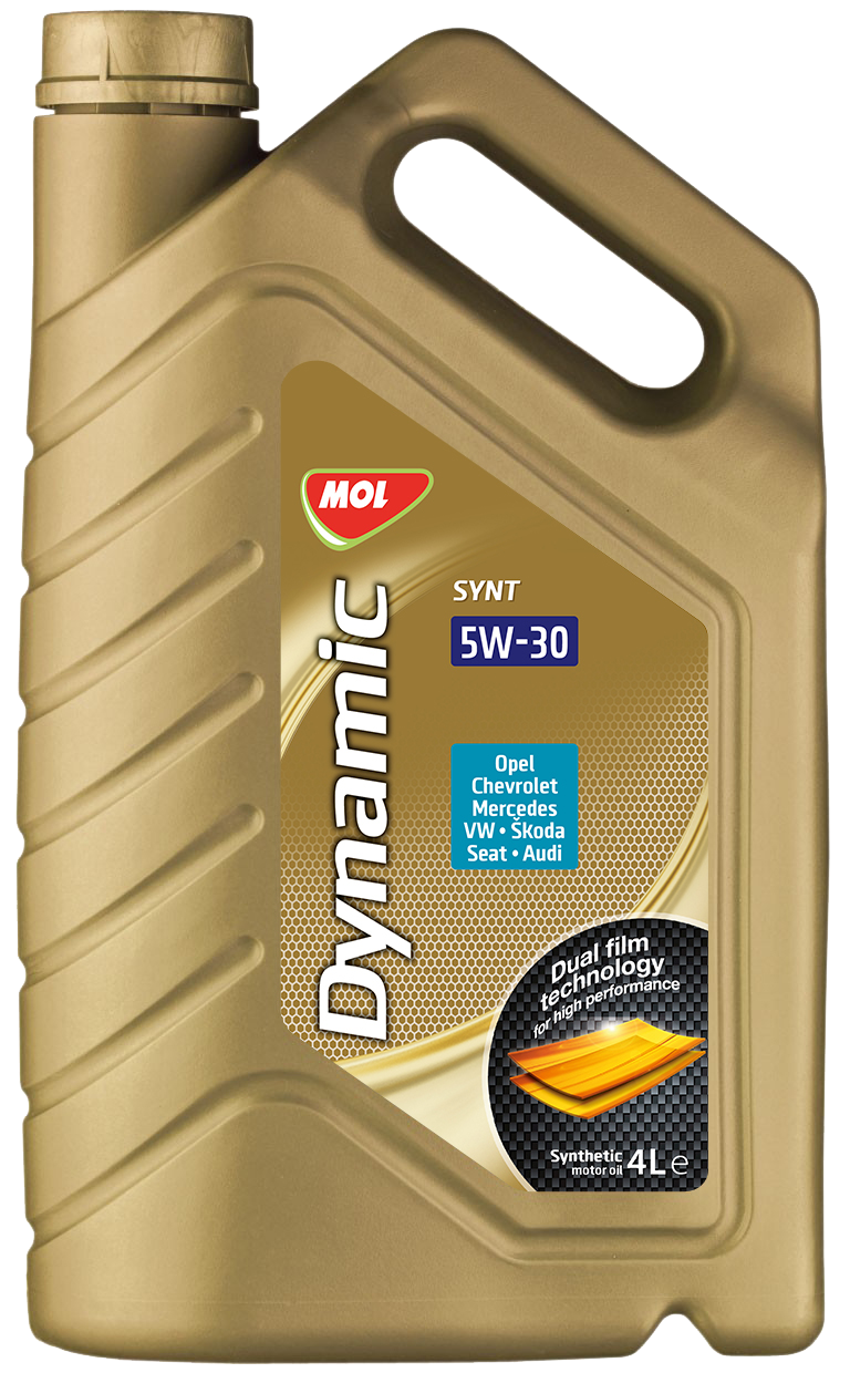 Олива моторна Dynamic Synt SL/CF 5W-30 4 л (13301163) MOL