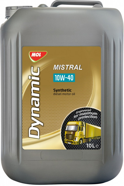 Олива моторна Dynamic Mistral 10W-40 10 кг (13301120) MOL