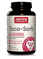 Jarrow Formulas, Toco-Sorb, смешанные токотриенолы и витамин Е, 60 капсул