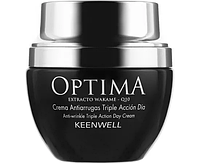 Дневной крем против морщин тройного действия Keenwell Optima Anti-Wrinkles Triple action Cream 55 мл