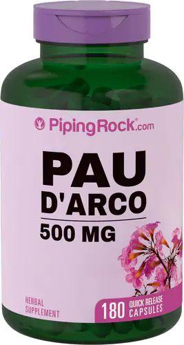 Pau d'Arco Inner Bark 500 mg 180 Capsules