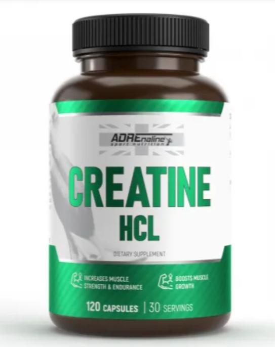Креатин в капсулах Adrenaline Creatine HCL 120 капсул, фото 1