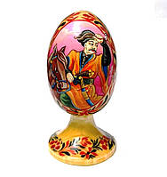 Яйце розписне на підставці "Україна" 12,5 см. Ручний розпис.