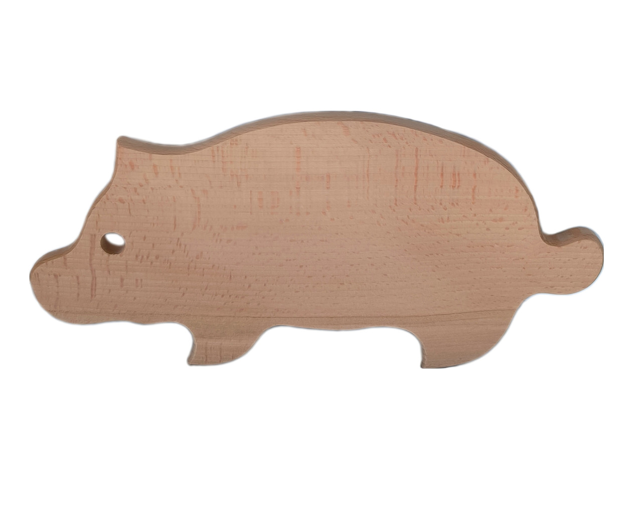 Дошка обробна Свинка 17 х 40 см. дерев'яна кухонна заготовка для декупажу та розпису. під фарбування