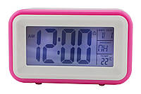 Говорящие часы Atima AT-608TR розовые