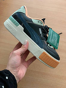 Кросівки жіночі чорні Puma Cali Sport Mix Black (03862)