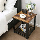 Тумба приліжкова LET41X у стилі лофт, фото 6