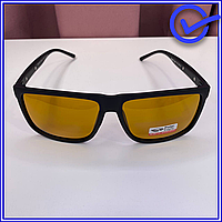 Ультрамодные антифара очки Polar Eagle: черная оправа, коричневая линза, стиль и защита глаз в солнечные дни