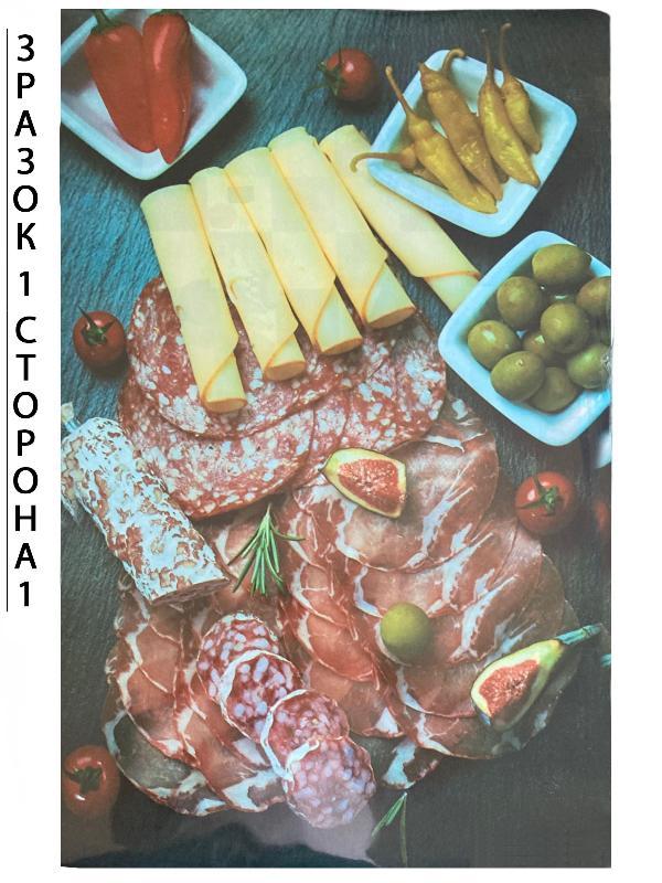 Клейонка скатертина, серветка під гаряче на стіл двостороння (різні малюнки)