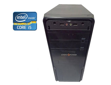 Комп'ютер LogicPower MT/ Core i5-2500/ 8 GB RAM/ 120 GB SSD + 500 GB HDD/ HD 2000/ 400W, фото 1