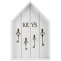 Ключниця "Keys", біла, 20*30