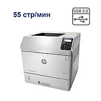 HP LaserJet Enterprise M605dn / Лазерний друк / A4 / 1200x1200 dpi / 55 стор/хв / USB Hub / Duplex Print / Ethernet