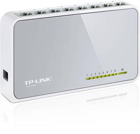 Комутатор TP-Link TL-SF1008D 8 портів 10/100Mbps