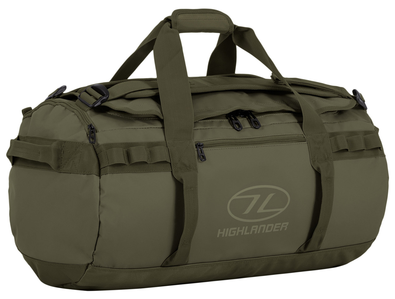 Сумка дорожня водозахисна Highlander Storm Kitbag 45L Olive (DB122-OG)