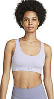 Топ женский Nike W NK ALATE SEAMLESS BRA светло-фиолетовый DX0027-536