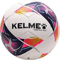 Футбольный мяч Kelme VORTEX 18.2 бело-темно-сине-красный 8101QU5001.9423 Размер 4