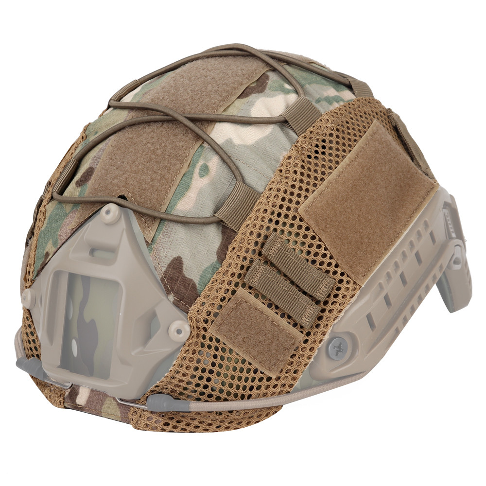 Кавер для шлема fast Helmet Cover кавер мультикам на каску чехол на каску без ушей Мультикам CP Размер М - фото 1 - id-p1888115039
