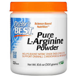 Аргінін Doctor's Best Pure L-Arginine Powder (300 грам.)