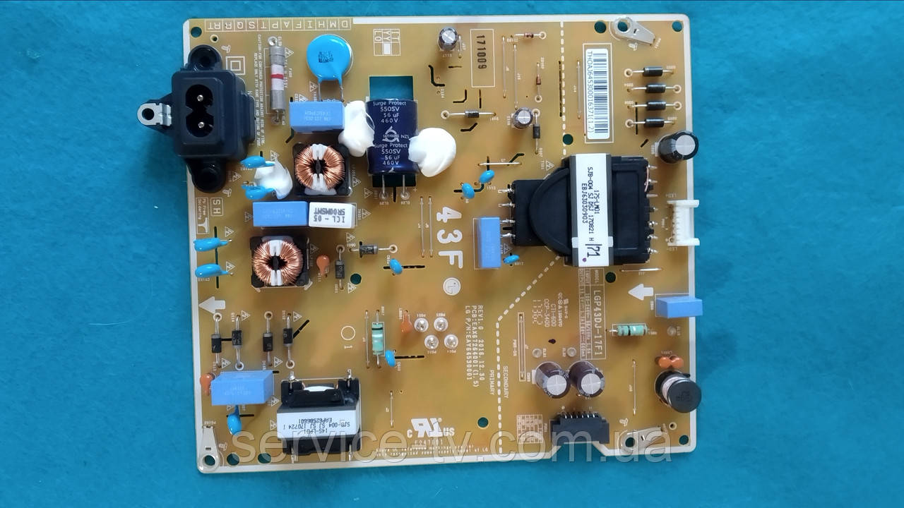 Блок живлення EAX67264001 телевізора LG 43LJ594V