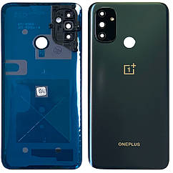 Задня кришка OnePlus Nord N100 сіра Original New зі склом камери