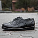 Чорні броги туфлі на високій підошві, фото 3