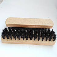 Щітка для взуття натуральна щетина 16*4 см, фото 4