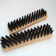 Щітка для взуття натуральна щетина 16*4 см, фото 5