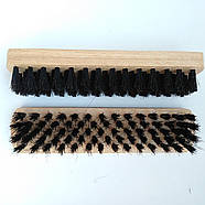 Щітка для взуття натуральна щетина 16*4 см, фото 3