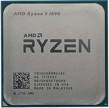 Процесор AMD Ryzen 5 1600 3.2-3.6GHz 6 ядер 12 потоків 16Mb 65W AM4 бв