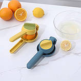 Ручний соковитискач-прес для цитрусових Dual-action citrus, фото 4
