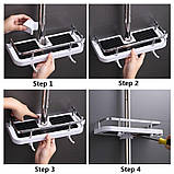 Настінна полиця для ванної кімнати Shower Rack, фото 3