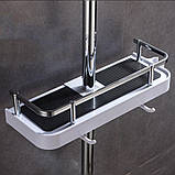 Настінна полиця для ванної кімнати Shower Rack, фото 5