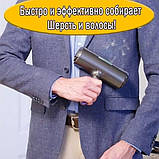 Портативна щітка-ролер для видалення вовни тварин Fur Daddy / Електричний валик для чищення поверхонь від вовни, фото 3